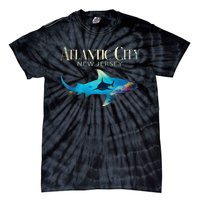 Atlantic City Retro Atlantic City Nj Shark Tie-Dye T-Shirt