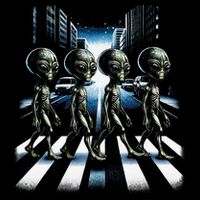 Aliens Crosswalk Roswell City Backpack
