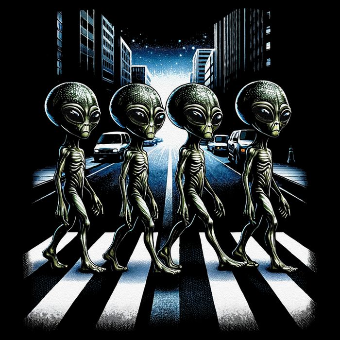 Aliens Crosswalk Roswell City Backpack