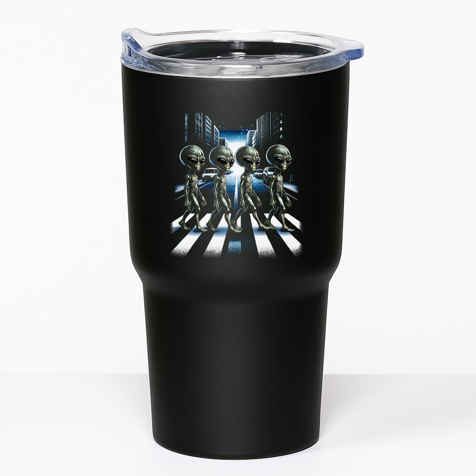 Aliens Crosswalk Roswell Tumbler