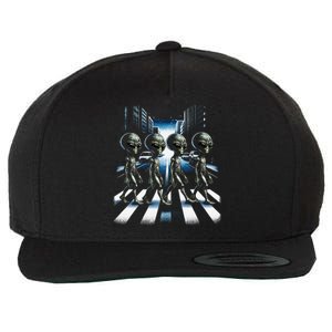 Aliens Crosswalk Roswell Wool Snapback Cap