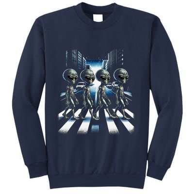 Aliens Crosswalk Roswell Sweatshirt