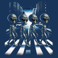 Aliens Crosswalk Roswell Button