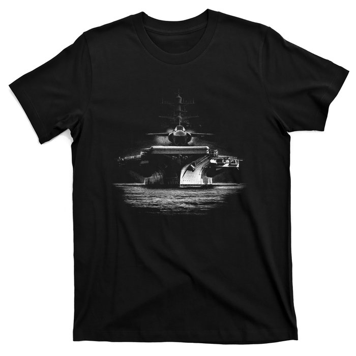 Aircraft Carrier Realistic T-Shirt