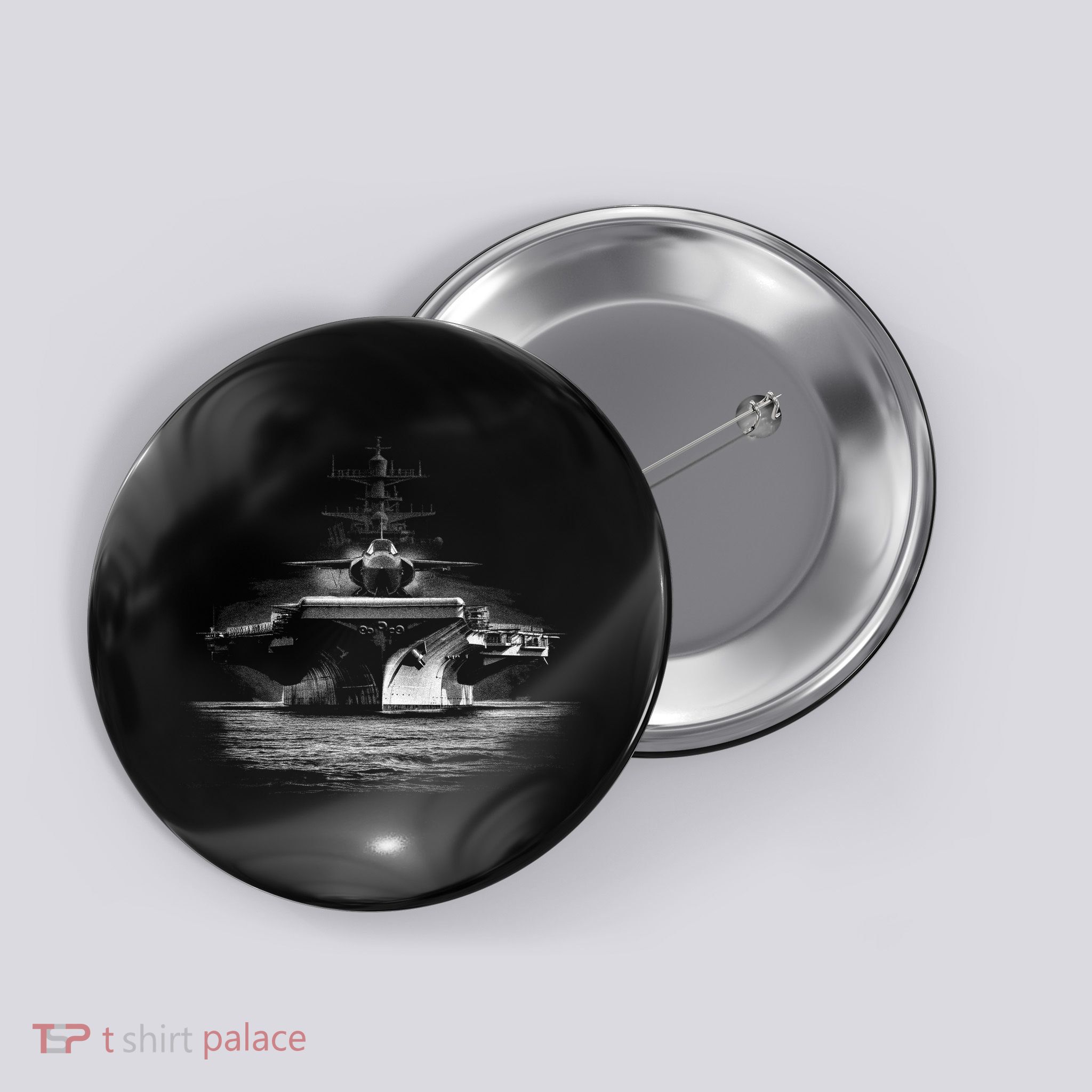 Aircraft Carrier Realistic Button