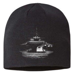 Aircraft Carrier Realistic Sustainable Beanie