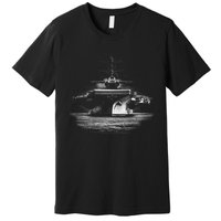 Aircraft Carrier Realistic Premium T-Shirt