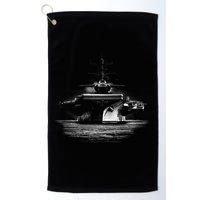 Aircraft Carrier Realistic Golf Towel