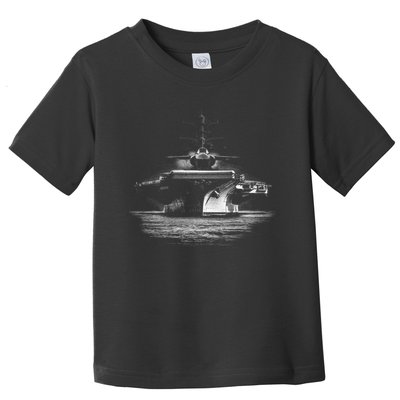 Aircraft Carrier Realistic Toddler T-Shirt