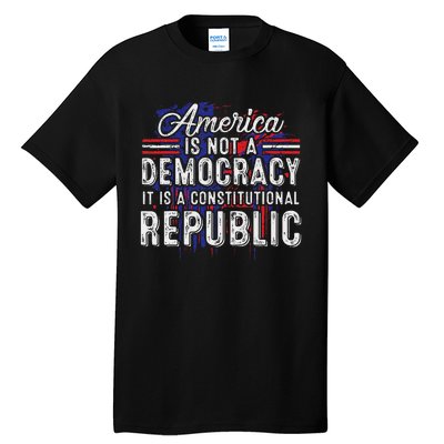 America Constitutional Republic Truth Tall T-Shirt