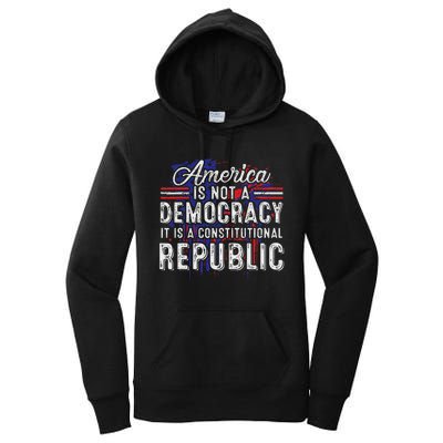 America Constitutional Republic Truth Women's Pullover Hoodie