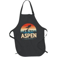 Aspen Colorado retro design is for travelers Apron