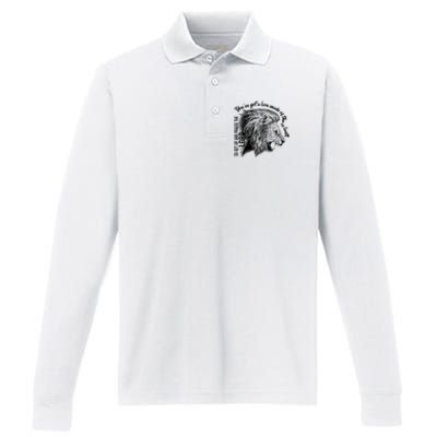 Aesthetic Christian Religious Christian Song Performance Long Sleeve Polo