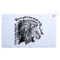 Aesthetic Christian Religious Christian Song Grommeted Golf Towel