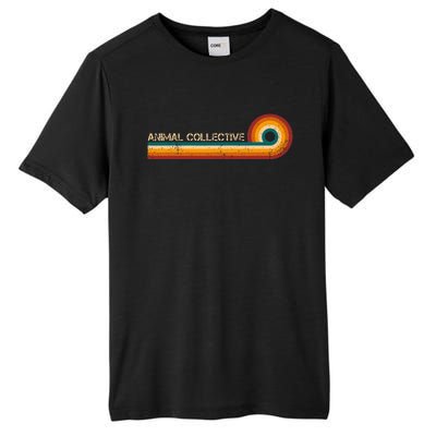 Animal Collective Retro Stripes Musician Vintage Tall Fusion ChromaSoft Performance T-Shirt