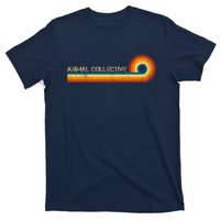 Animal Collective Retro Stripes Musician Vintage T-Shirt