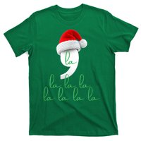 Antitrump Christmas Red Comma La La La La Holiday Song Funny Xmas Gift T-Shirt