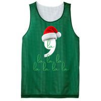 Antitrump Christmas Red Comma La La La La Holiday Song Funny Xmas Gift Mesh Reversible Basketball Jersey Tank