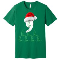 Antitrump Christmas Red Comma La La La La Holiday Song Funny Xmas Gift Premium T-Shirt