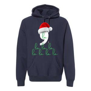 Antitrump Christmas Red Comma La La La La Holiday Song Funny Xmas Gift Premium Hoodie