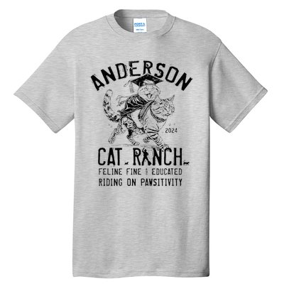 Anderson Cat Ranch Educated Graphic Tall T-Shirt