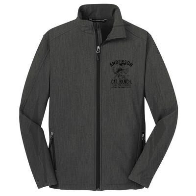 Anderson Cat Ranch Educated Graphic Core Soft Shell Jacket