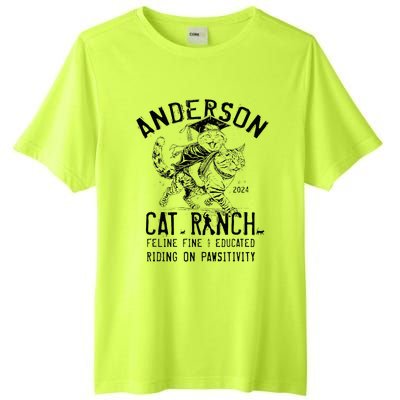 Anderson Cat Ranch Educated Graphic Tall Fusion ChromaSoft Performance T-Shirt