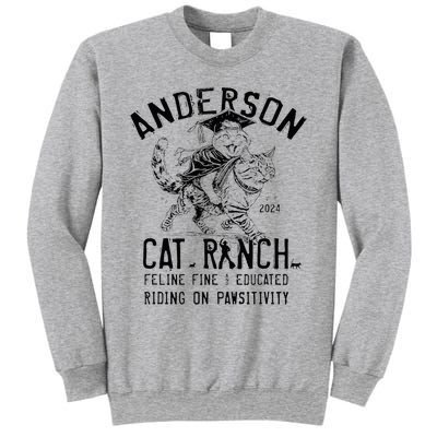 Anderson Cat Ranch Educated Graphic Sweatshirt