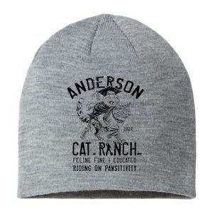 Anderson Cat Ranch Educated Graphic Sustainable Beanie