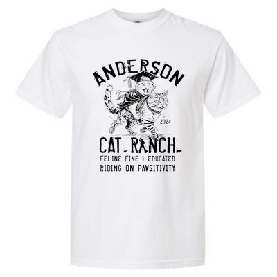 Anderson Cat Ranch Educated Graphic Garment-Dyed Heavyweight T-Shirt