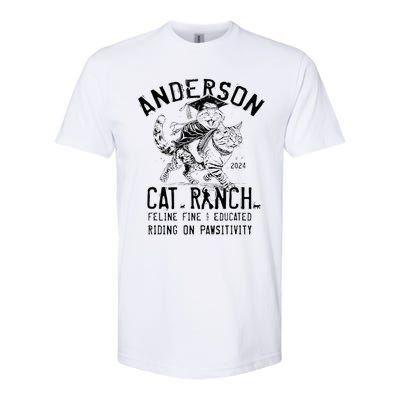 Anderson Cat Ranch Educated Graphic Softstyle CVC T-Shirt