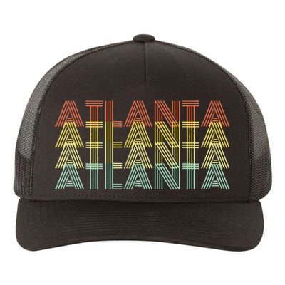 Atlanta City Retro Vintage Hometown Georgia Yupoong Adult 5-Panel Trucker Hat