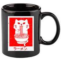 Anime Cat Ramen Kawaii Neko Noodles 11oz C Handle Ceramic Mug