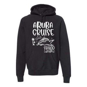 Aruba Cruise Squad 2024 Aruba Holiday Family Matching Cruise Premium Hoodie