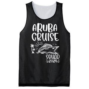 Aruba Cruise Squad 2024 Aruba Holiday Family Matching Cruise Mesh Reversible Basketball Jersey Tank