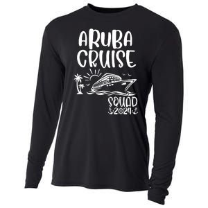 Aruba Cruise Squad 2024 Aruba Holiday Family Matching Cruise Cooling Performance Long Sleeve Crew