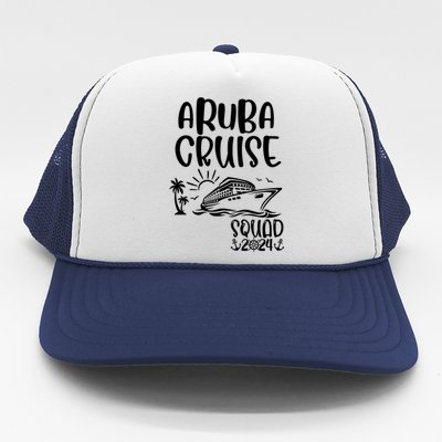 Aruba Cruise Squad 2024 Aruba Holiday Family Matching Cruise Trucker Hat