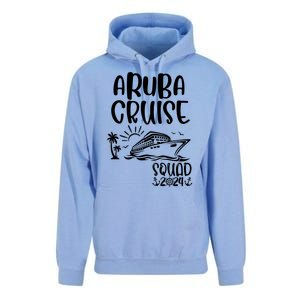 Aruba Cruise Squad 2024 Aruba Holiday Family Matching Cruise Unisex Surf Hoodie