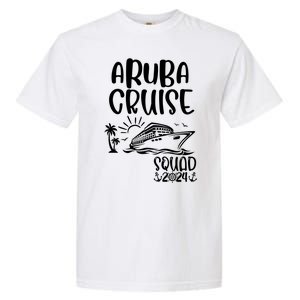 Aruba Cruise Squad 2024 Aruba Holiday Family Matching Cruise Garment-Dyed Heavyweight T-Shirt