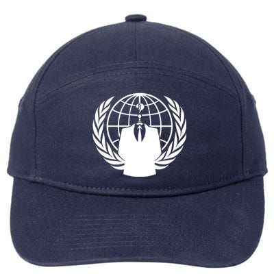 Anonymous Collective Symbol 7-Panel Snapback Hat