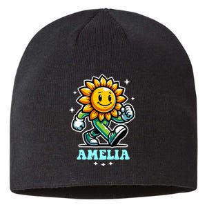 Amelia Cute Sunflower Gift Sustainable Beanie