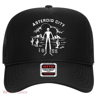 Asteroid City Spaceman 1955 High Crown Mesh Back Trucker Hat