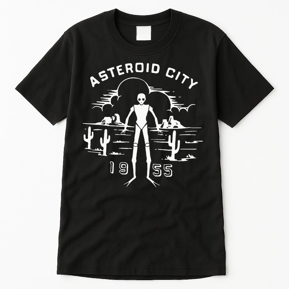 Asteroid City Spaceman 1955 Tall T-Shirt