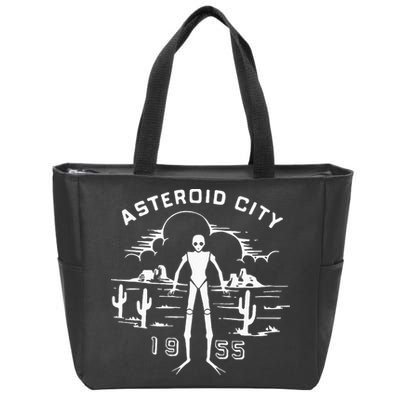 Asteroid City Spaceman 1955 Zip Tote Bag