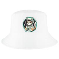 Astronaut Cat Space Helmet Cool Comfort Performance Bucket Hat