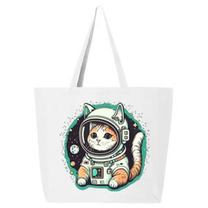 Astronaut Cat Space Helmet 25L Jumbo Tote