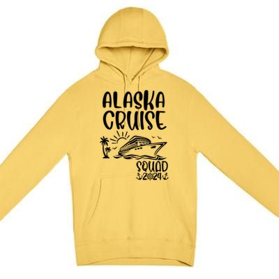 Alaska Cruise Squad 2024 Alaska Holiday Family Matching Premium Pullover Hoodie