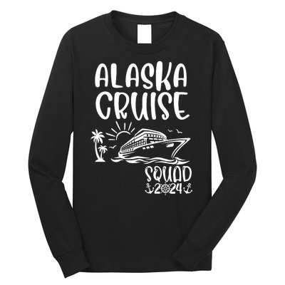 Alaska Cruise Squad 2024 Alaska Holiday Family Matching Long Sleeve Shirt