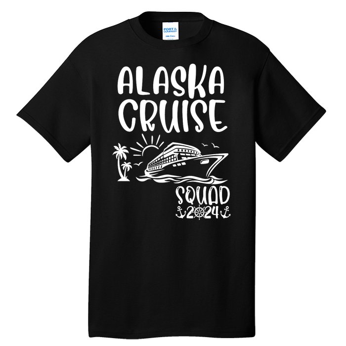 Alaska Cruise Squad 2024 Alaska Holiday Family Matching Tall T-Shirt