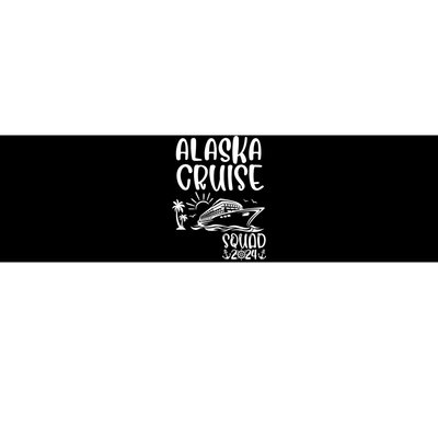 Alaska Cruise Squad 2024 Alaska Holiday Family Matching Bumper Sticker